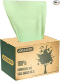 Biodegradable Compost Recycling Trash Bags, Compostable 13 Gallon Plastic Trash by InspiredLivingKitchenHealth
