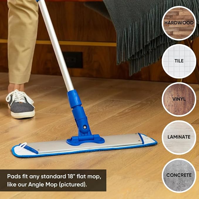 Microfiber Wholesale 18 inch Microfiber Mop Pads - Image 5