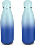 25oz Cola-Bottle Shaped Stainless Steel Leak-proof Water Bottle, Double Wall by Unknown