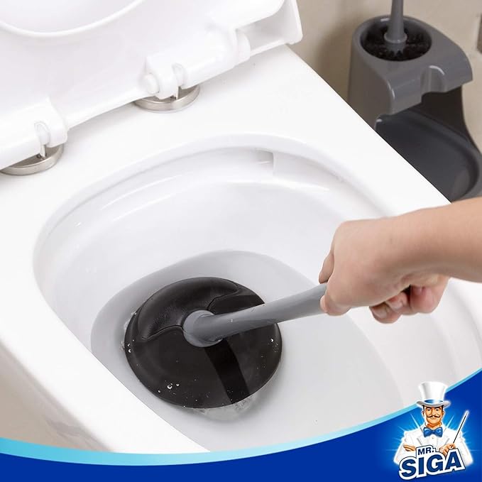 MR.SIGA Toilet Plunger and Bowl Brush Combo - Image 5