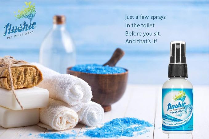 Flushie Pre-Toilet Spray for Poop Travel Size Toiletries Bathroom Spray for - Image 9