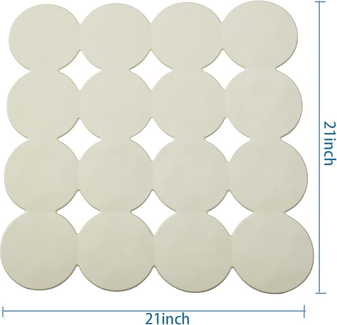 Square Shower Mat Nonslip - Image 2