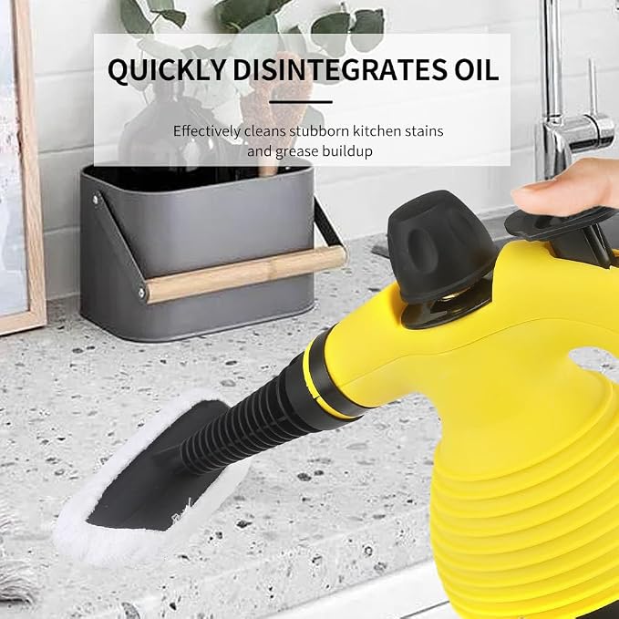 Steam Cleaner, Pressurized Handheld Mop Steam Cleaner - Image 4