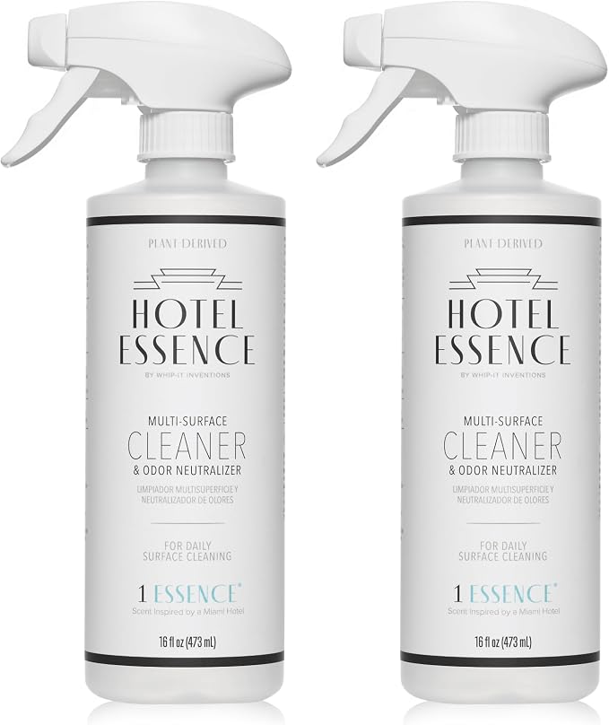 Hotel Essence Cleaner: Plant-Based Multi-Surface Cleaner & Odor Neutralizer by WhipItInventions