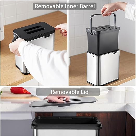 SIDIANBAN Hanging Trash Can - Image 4