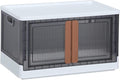 HAIXIN Storage Cabinet, 19 Gal Folding Storage Box, Stackable Cube Storage by HAIXIN