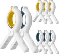 3.7 Inch Towel Clips for Beach Chairs 6 Pack, Beach Towel Clips Great Hold by Unknown