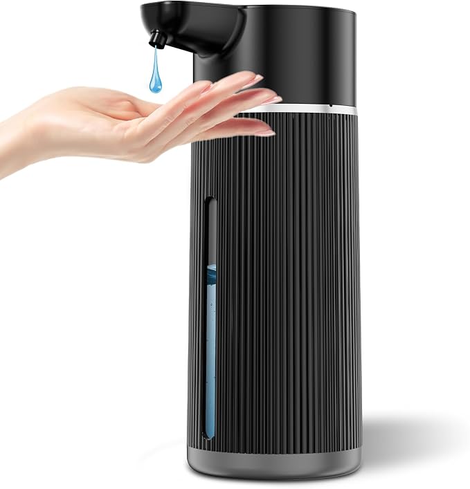 Automatic Soap Dispenser Touchless, 14.2oz/420ml Dish Hand Soap Dispenser by KUHJB
