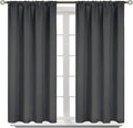 BGment Short Blackout Curtains 48 Inches Length by BGment