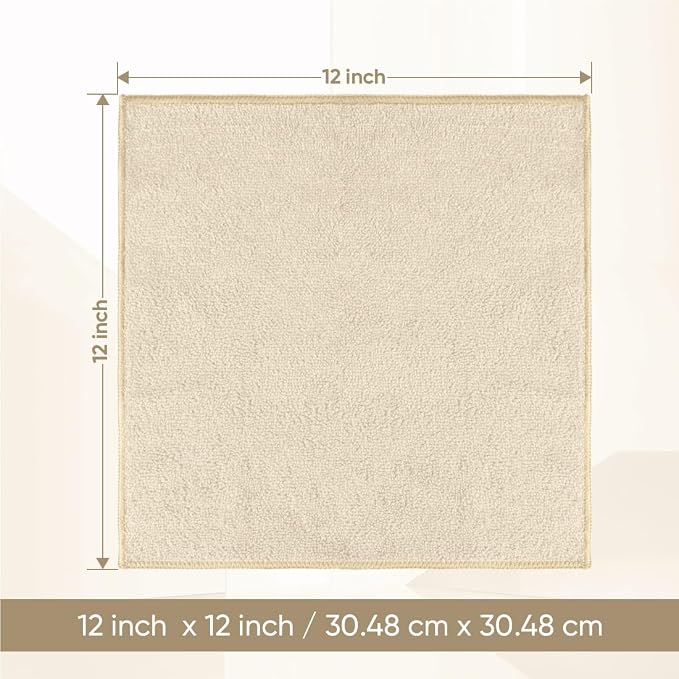 HOMEXCEL Microfiber Washcloths 24 Pack, Highly Absorbent and Soft Face Towel - Image 2