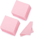 SEVENWELL 100pcs Jewelry Cleaning Cloth Pink Polishing Cloth by SEVENWELL