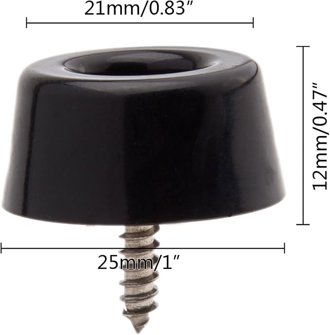 20pcs Round Furniture Pads, ULIFESTAR Furniture Feet Glides Sliders Carpet - Image 3