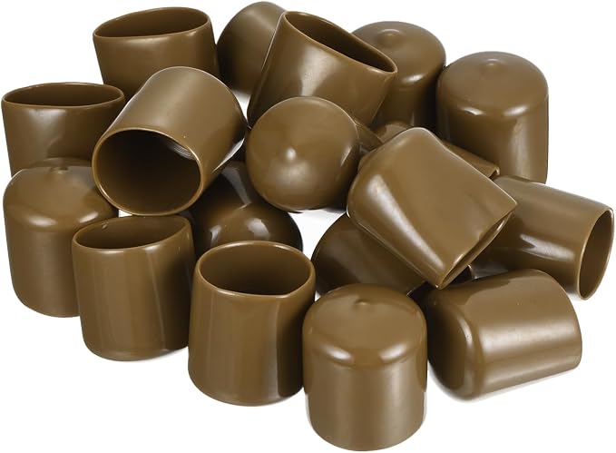 uxcell 20pcs Rubber End Caps 27mm ID Vinyl PVC Round Tube Bolt Cap Cover Screw - Image 4
