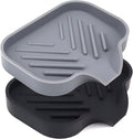 YASMEN 2 Pcs Silicone Soap Dish, Soap Holder by YASMEN