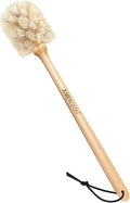 Bottle Brush Cleaner with Horsehair Bristles, 13-3/4 Inch Long Wood Handle by AMERWASHPLUS