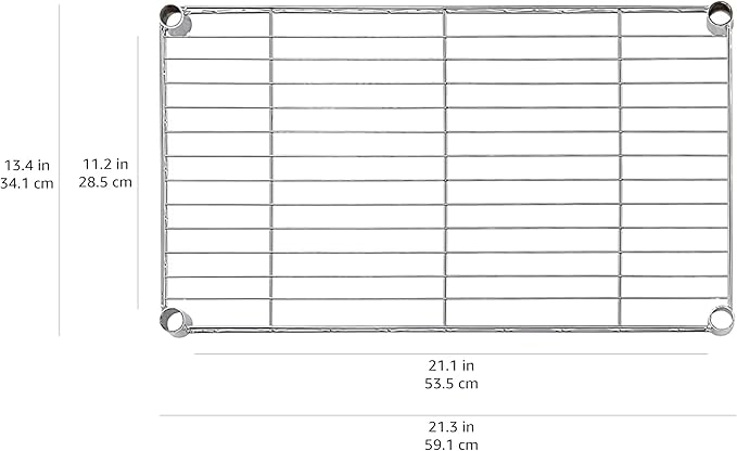 Amazon Basics 5-Shelf Adjustable, Storage Shelving Unit, Steel Organizer Wire - Image 6