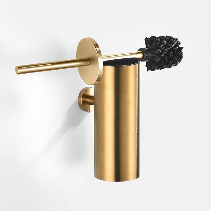 Toilet Brush with Holder for Bathroom Toilet Bowl Brush Holder Toilet Bowl by TINYROW