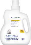 ATTITUDE Liquid Fabric Softener, Plant-Based & Vegan, HE Compatible, Naturally by ATTITUDE