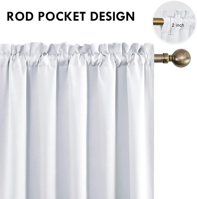 DWCN Blackout Curtains for Bedroom - Image 4