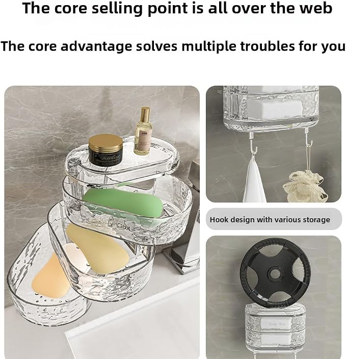Soap Bar Holder for Shower Wall ONE - Image 6