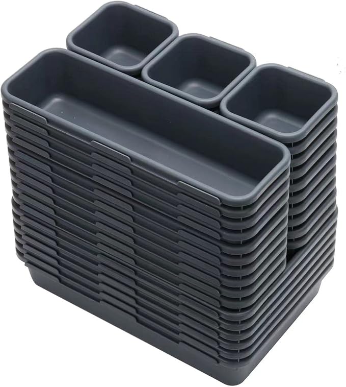 KeFanta 42 Pack Tool Box Organizer Tool Tray Dividers, Rolling Tool Chest Cart - Image 4