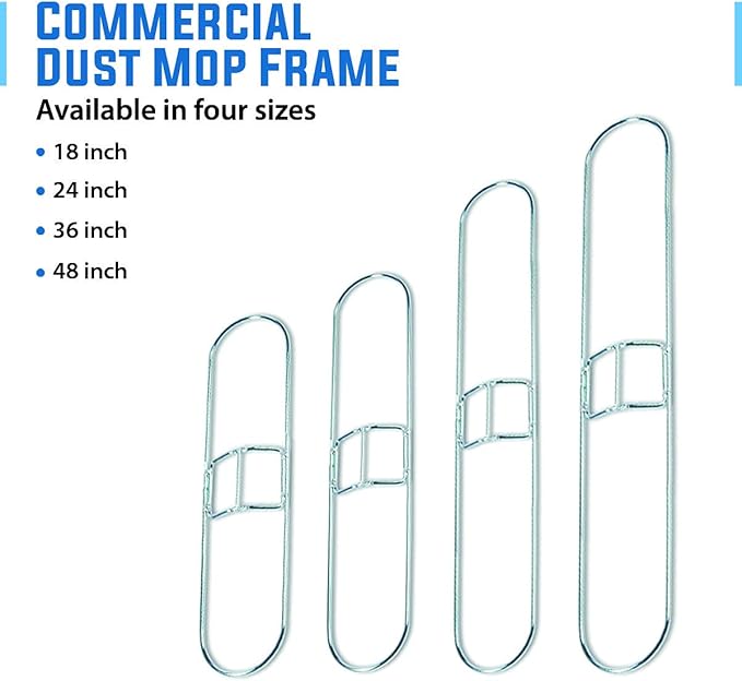 Kleen Handler 24 Inch Commercial Dust Mop Frame - Image 8