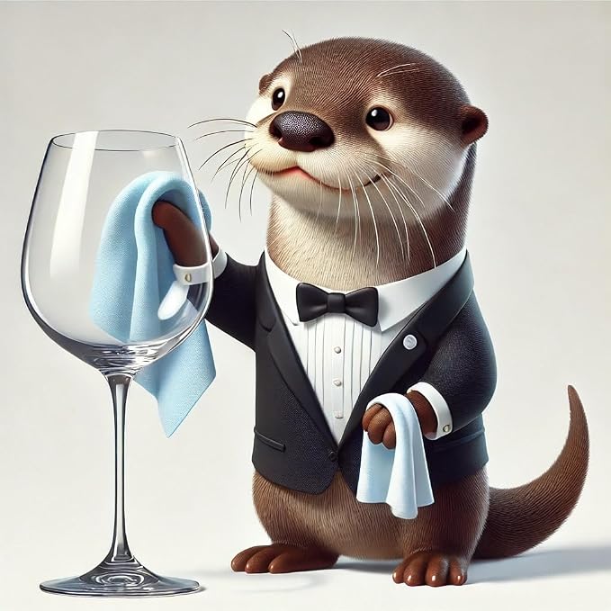 Trendy Bartender Toast to Perfection Microfiber Commercial Grade Glass - Image 4