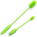 GrandTies Silicone Cleaning Brush Set | Extra Long Brush by GrandTies