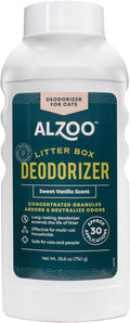 ALZOO Cat Litter Deodorizer, Concentrated Granules Absorb & Help Neutralize by ALZOO