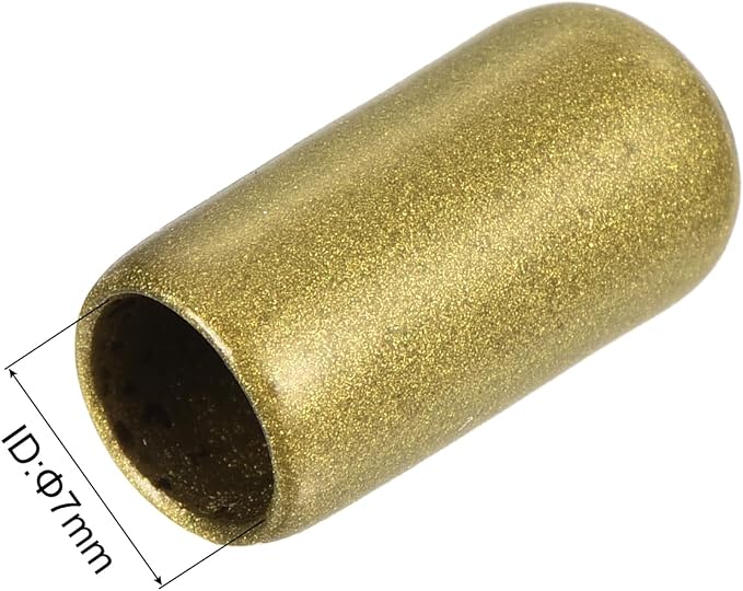 uxcell 20pcs Rubber End Caps 7mm ID Vinyl Round Tube Bolt Cap Cover Thread - Image 3