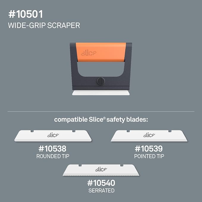 Slice 10501 Wide Scraper, Easy Clean, Ceramic Blade Lasts 11x as Long as Metal - Image 5