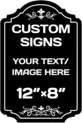 Custom Aluminum Weatherproof Metal Garden Signs by Repaly