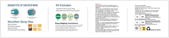 Spray Mop for Hardwood Floors Cleaning: Microfiber Wet Dry Floor Mops - Image 6
