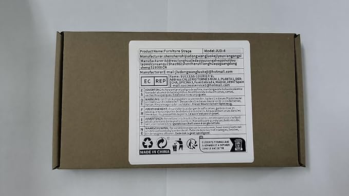 Furniture Anchors for Baby Proofing & Pet Protecting, Furniture Straps Anti Tip - Image 10