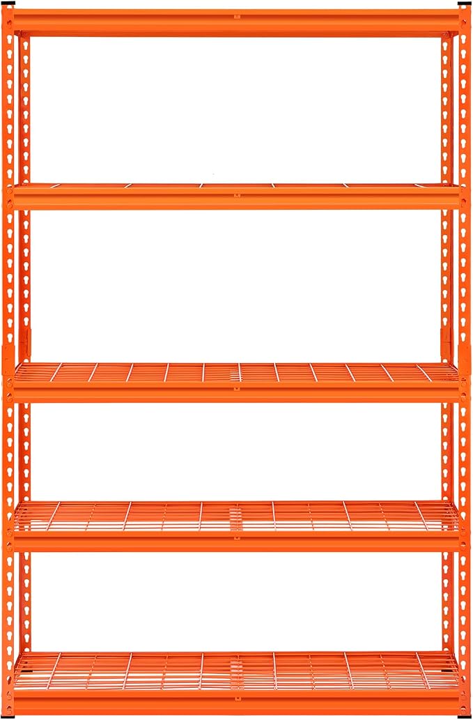 VEVOR Storage Shelves, 2500 lbs, 5 Tier Heavy Duty Garage Shelving, - Image 9