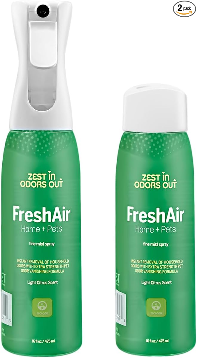 House of Zest FreshAir Home&Pets – Eliminate household odors, from trash by HOUSEOFZEST