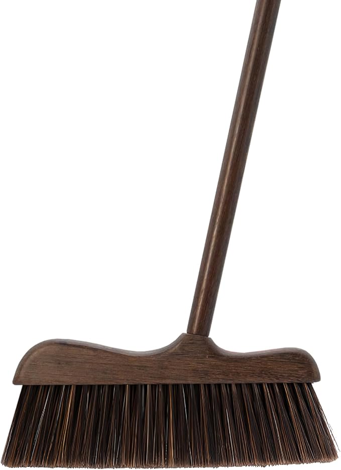Wood Angle Broom – 44.8” Wooden Handle Compact Brooms by HOMEIMPROVEMENT