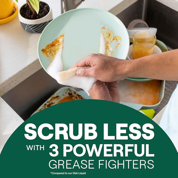 Seventh Generation Foaming Dish Spray, 3X Grease Fighters, Free & Clear - Image 3
