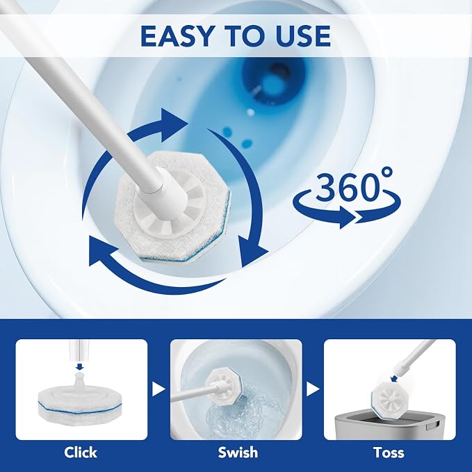 50 Count Toilet Wand Refills for Clorox - Image 4