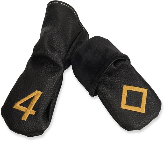 10pcs /Set Black Hybrid Iron Head Covers Protector - Image 4