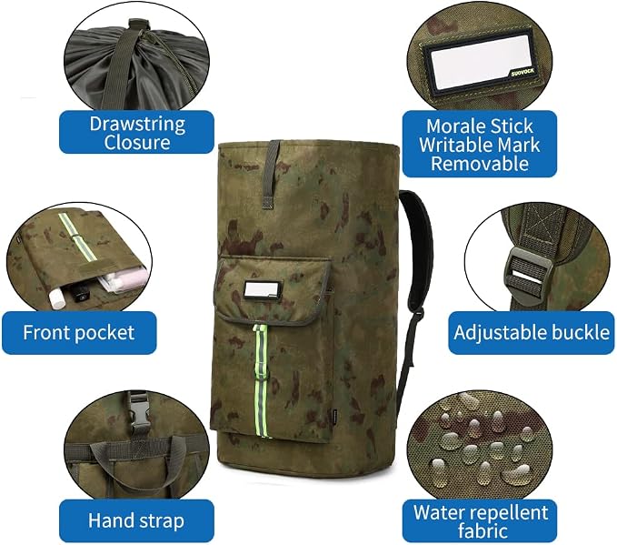 laundry bag backpack, extra-large heavy duty laundry bags, laundry backpack - Image 4