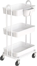 Simple Houseware 3-Tier Multifunctional Rolling Utility Cart by SimpleHouseware