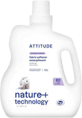 ATTITUDE Liquid Fabric Softener, Plant-Based & Vegan, HE Compatible, Naturally by ATTITUDE