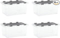 Superio Clear Storage Boxes by Superio