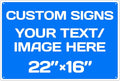 Custom Aluminum Weatherproof Metal Sign by Repaly