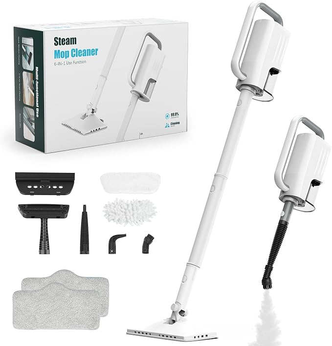 Steam Cleaner, 6 in1 Rotated Steam Mop Cleaner by Unknown