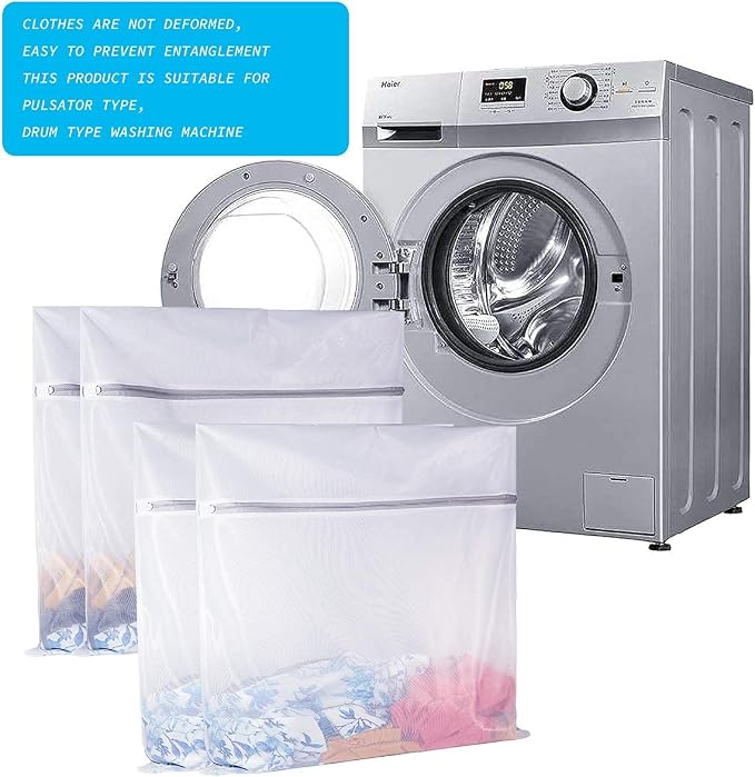 Laundry Mesh Bag-Heavy Duty Mesh Laundry Bags, Laundry Bags Mesh Wash Bag - Image 7
