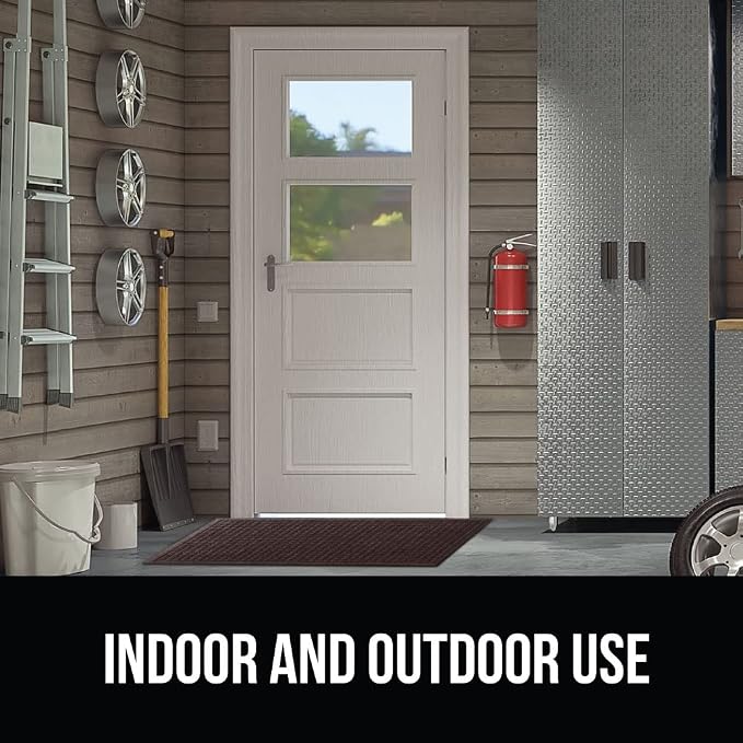 GORILLA GRIP Front Door Mat, Indoor Outdoor Ultra Absorbent HydroAbsorb Doormat - Image 9