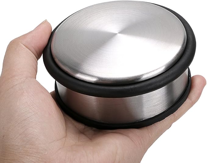Sumnacon Heavy Duty Floor Door Stopper No Drill, Durability Stainless Steel - Image 7