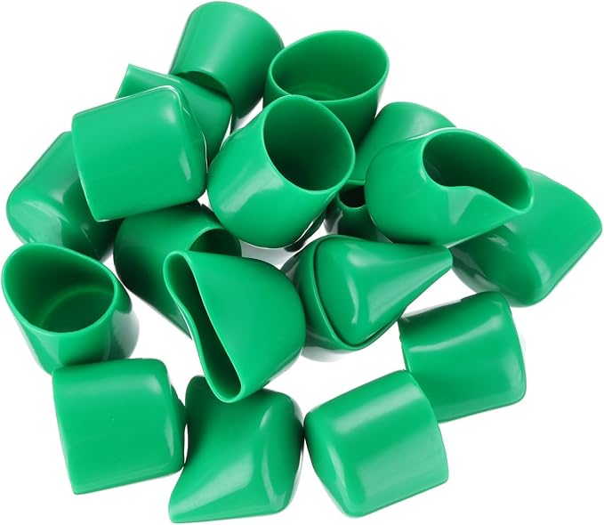 uxcell 20pcs Rubber End Caps 33mm ID Vinyl PVC Round Tube Bolt Cap Cover Screw - Image 4